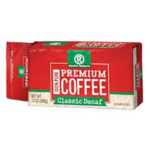 Rouses Decaffeinated Coffee (Pack of 6)