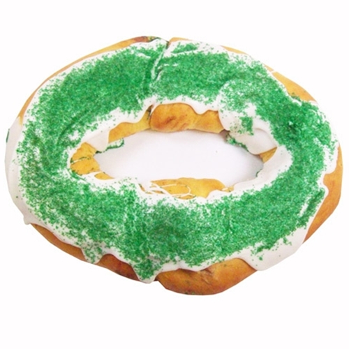 FILLED ST. PATRICK'S DAY KING CAKE